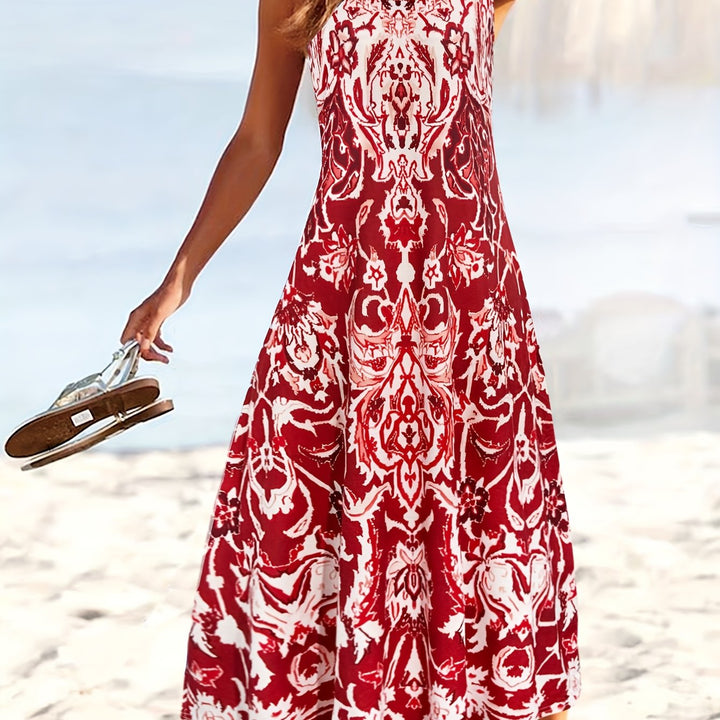 Odette | Flowing Floral Maxi Dress