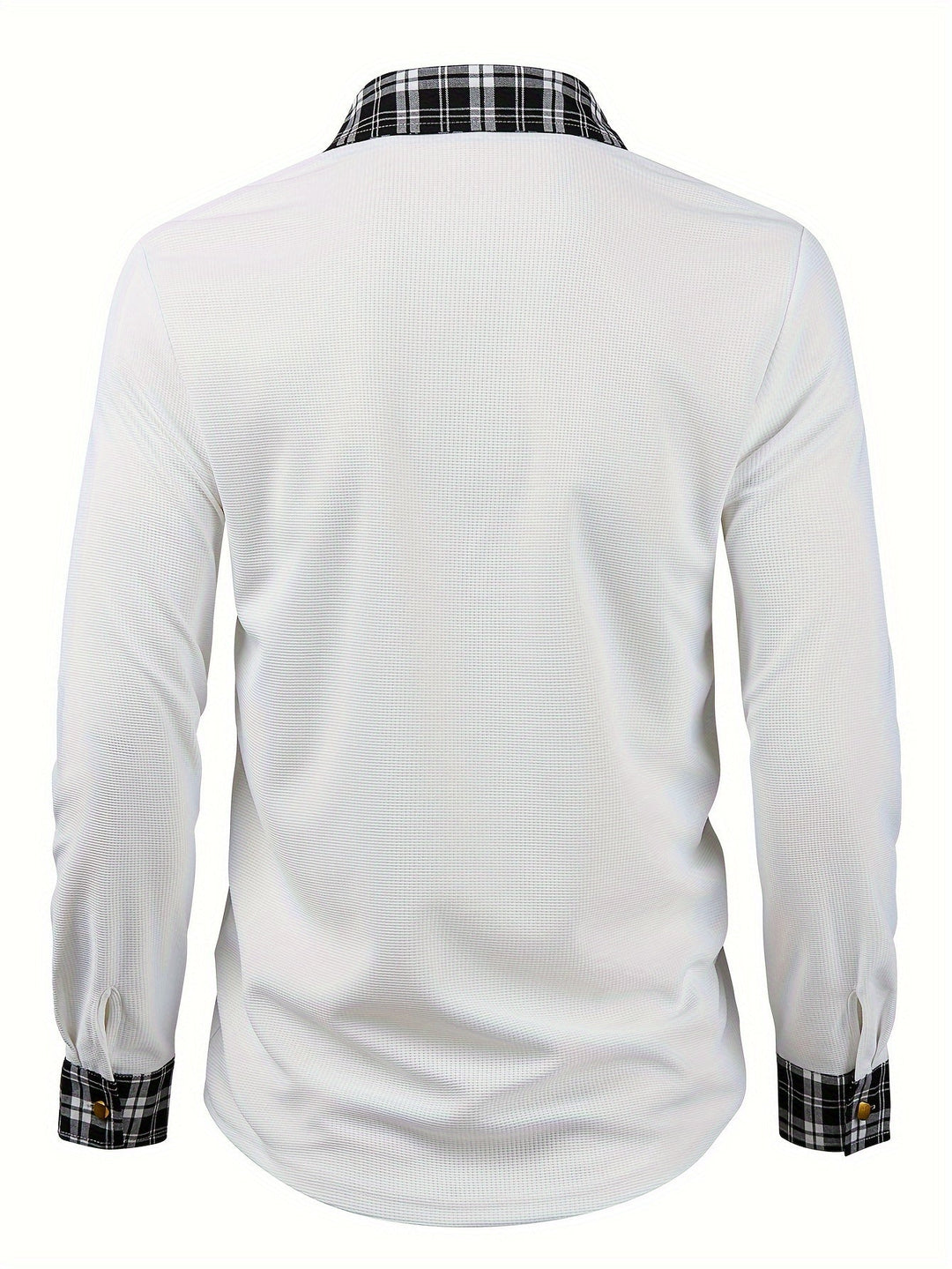 Bradley | Textured Contrast Shirt