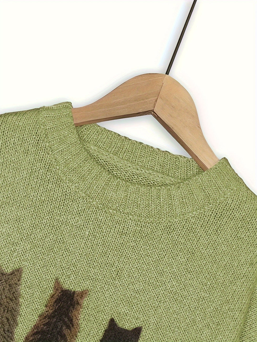 Tamara | Cozy Cat-Print Jumper
