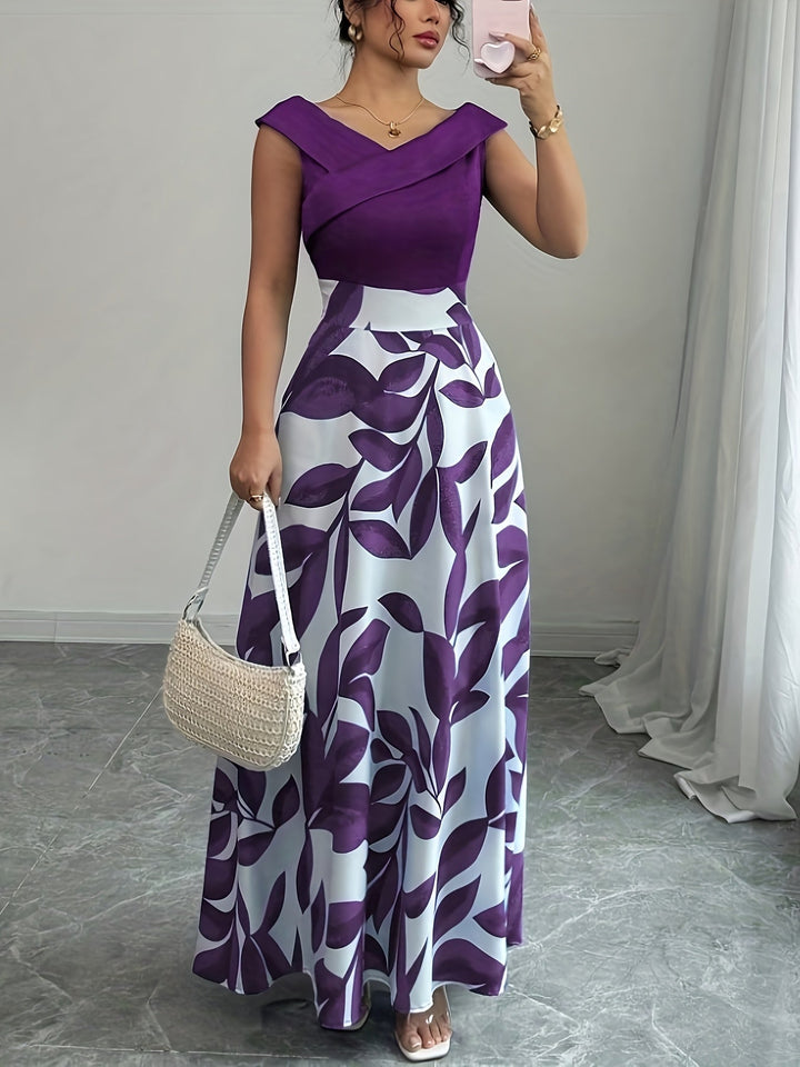 Gabriella | Floral A-Line Maxi Dress