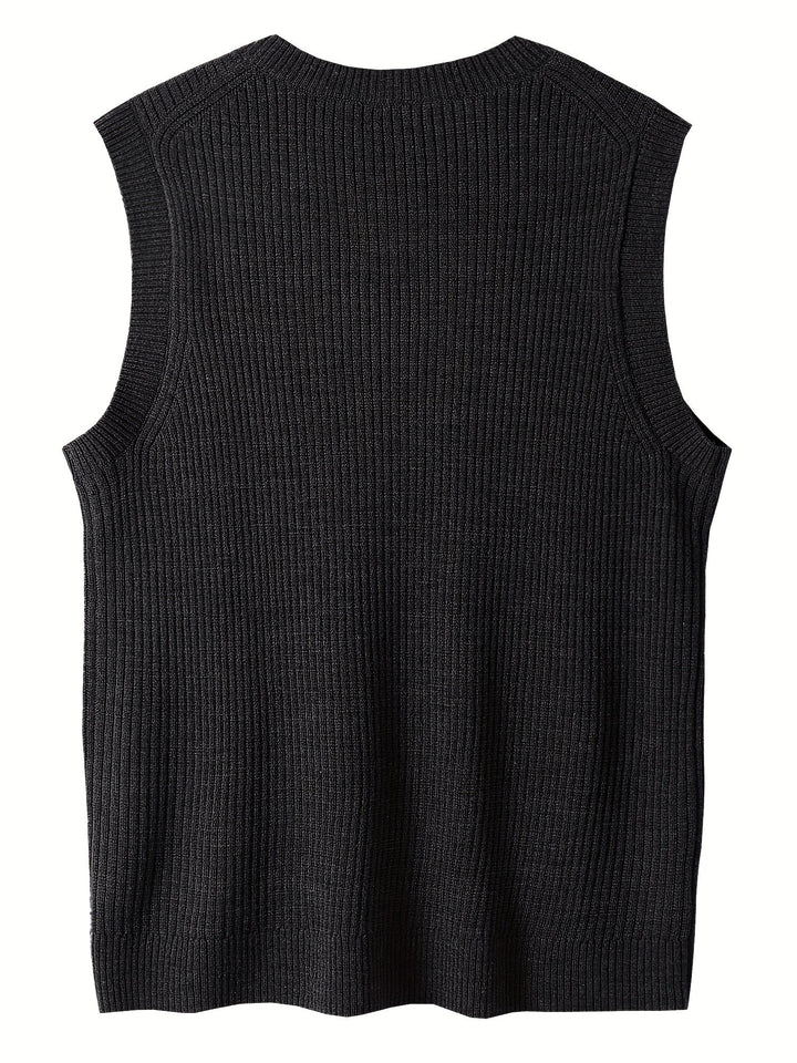 Ellis | Classic V-Neck Jumper Vest