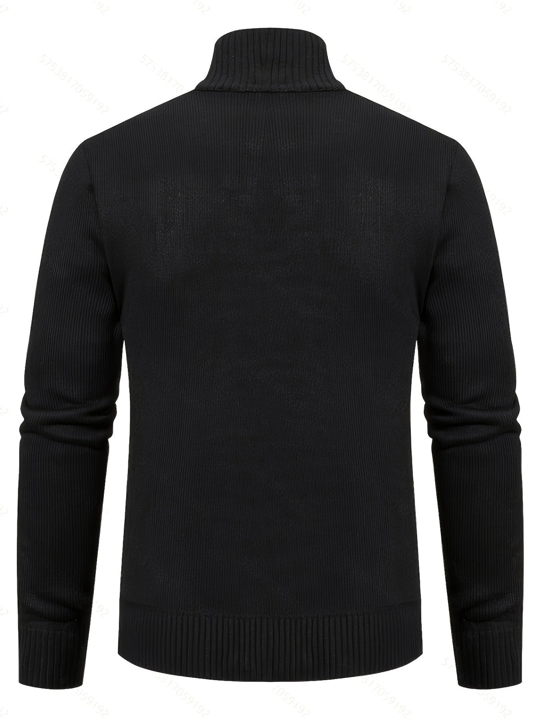 Walter | Textured Full-Zip Cardigan