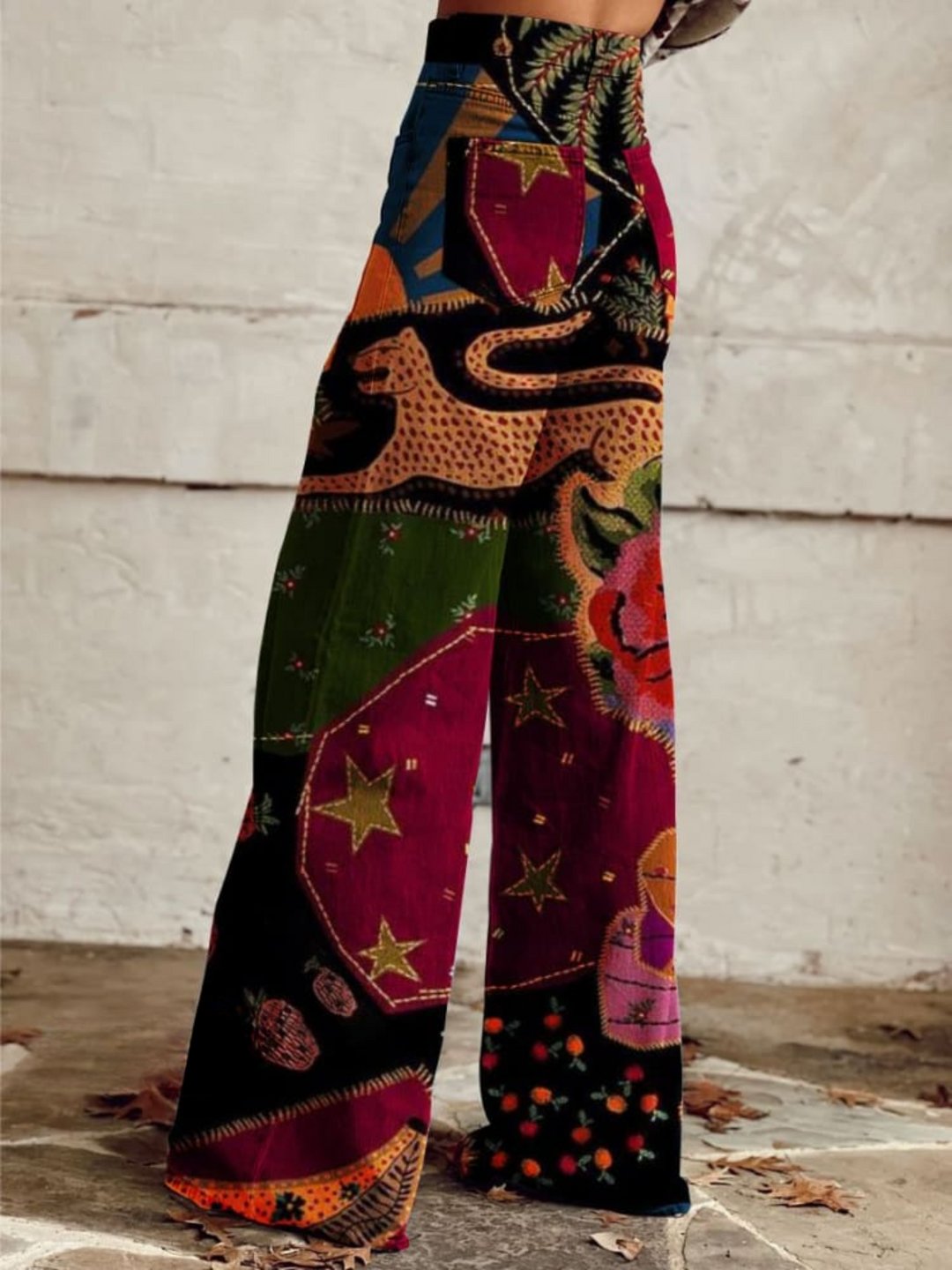Janet | Elegant Bohemian Chic Trousers