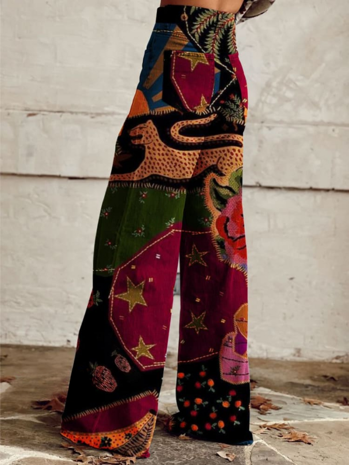 Janet | Elegant Bohemian Chic Trousers
