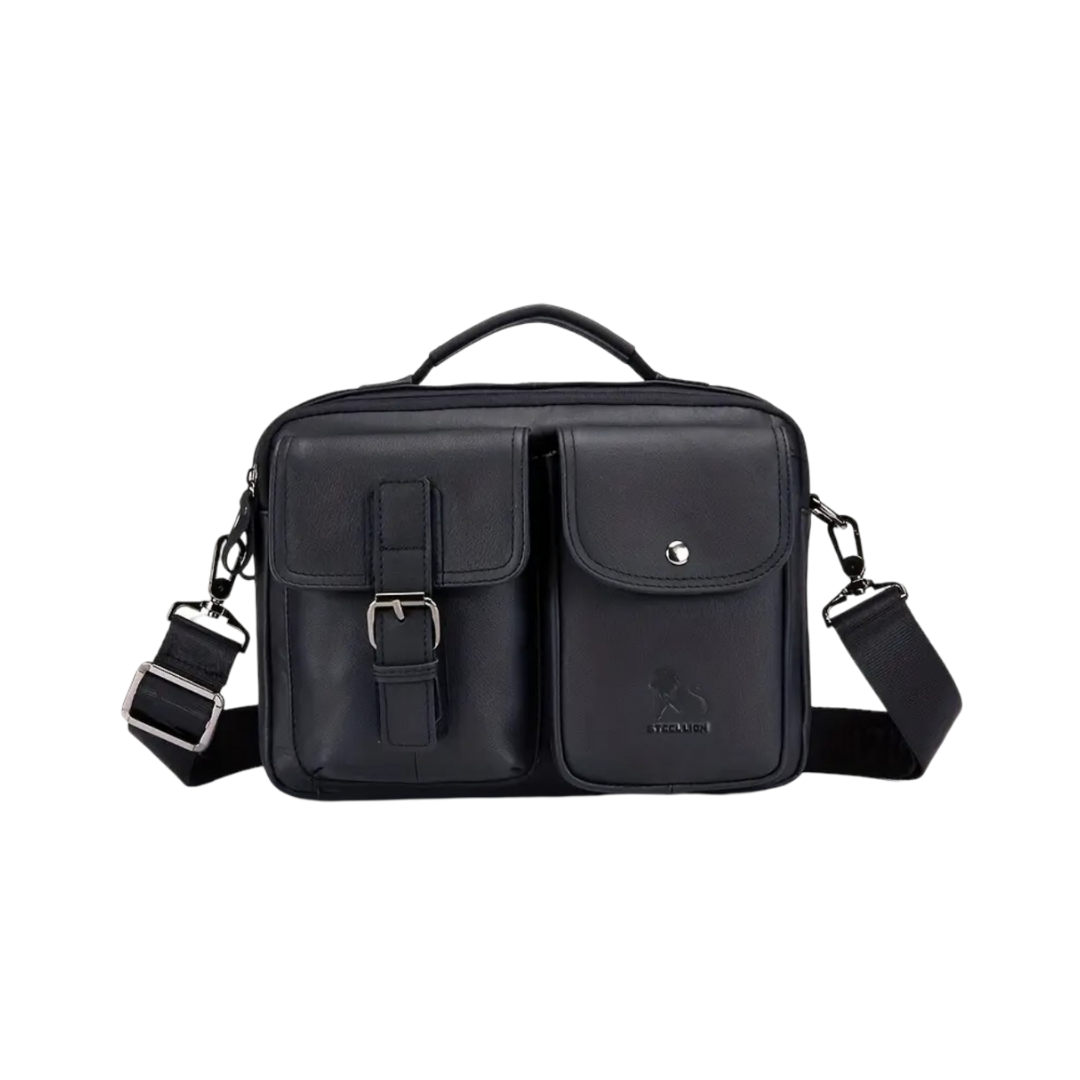 Lesley | Classic Two Pocket Shoulder Bag