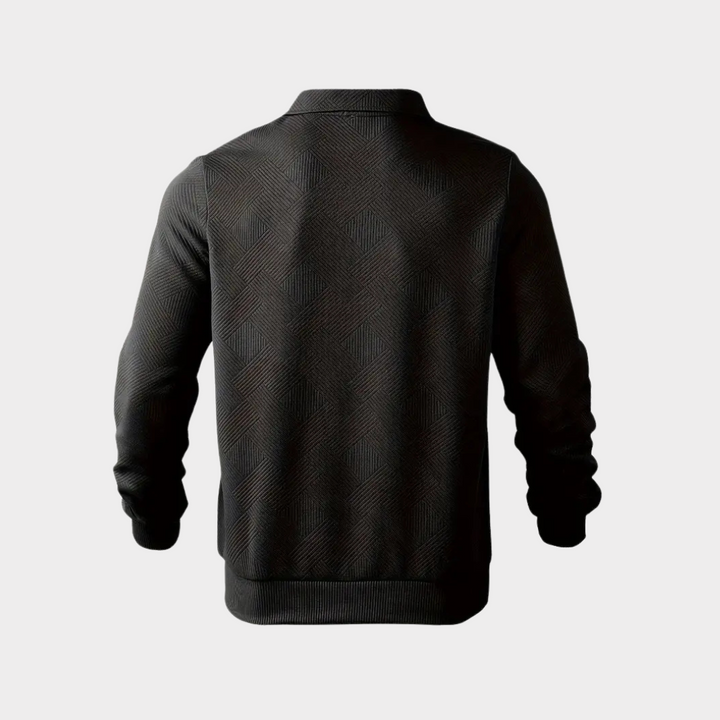 Hudson | Textured Half-Zip Pullover