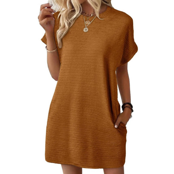 Ivanna | Casual Round Neck Summer Dress