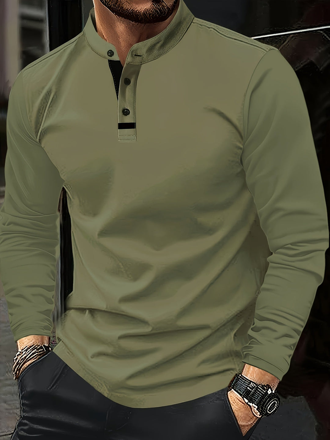 Jasper | Refined Long-Sleeve Henley
