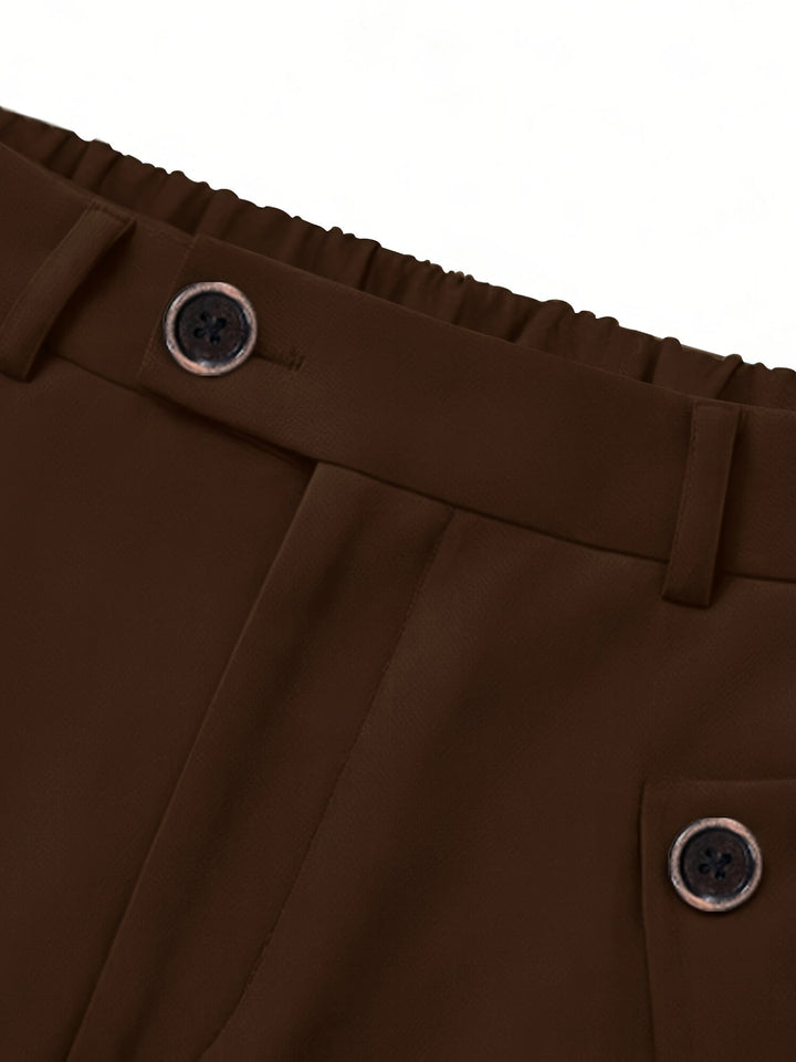 Hudson | Pleated Wide-Leg Trousers