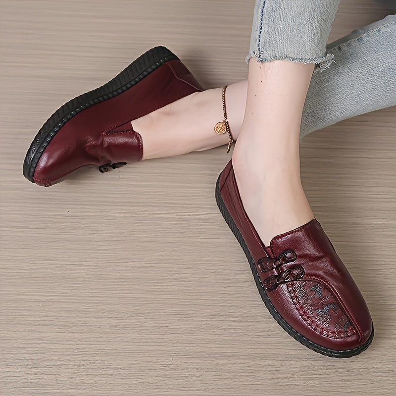Geraldine | Cushioned Slip-On Loafers