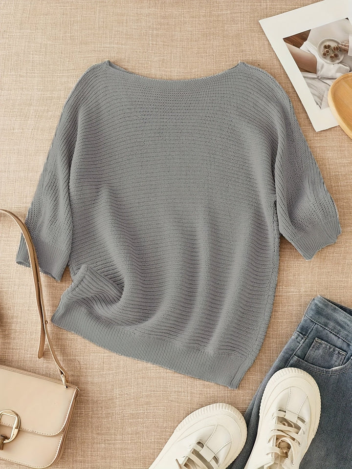 Lena | Relaxed Open-Knit Jumper
