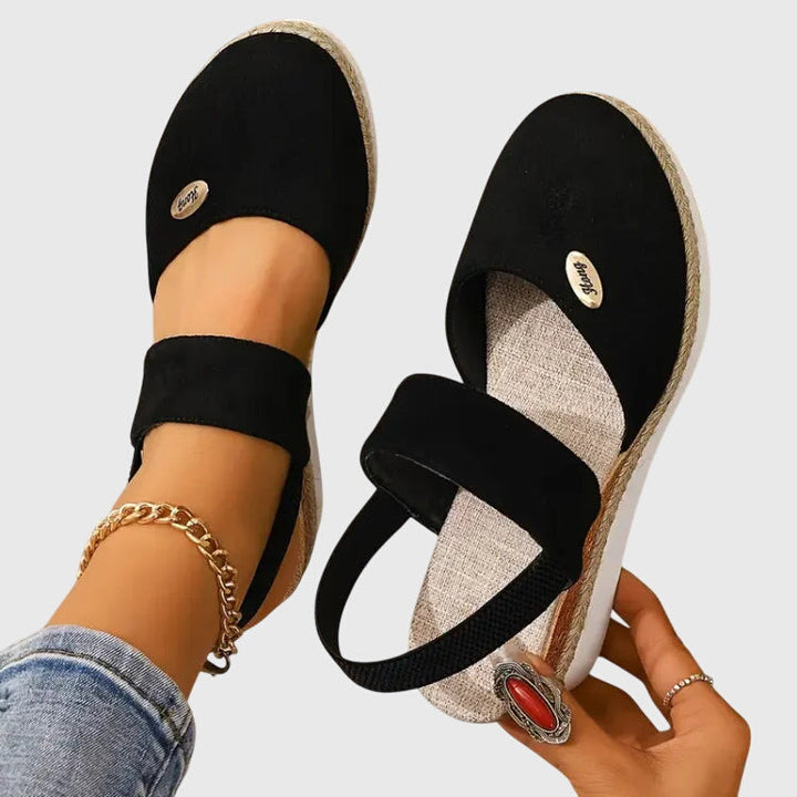 Ruth | Cushioned Wedge Sandals