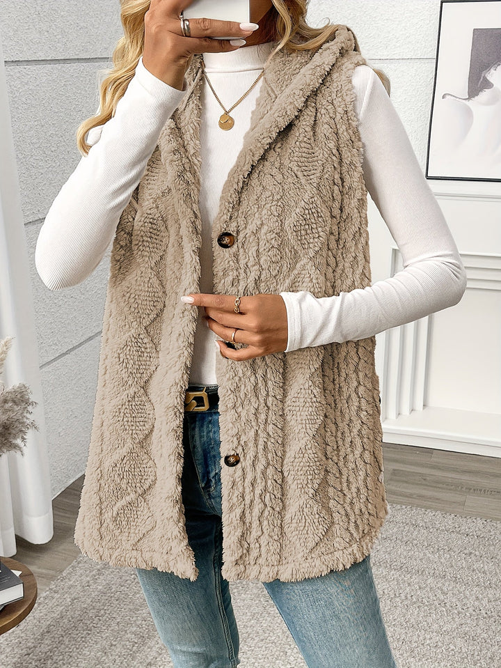 Lorna | Cozy Hooded Sleeveless Vest