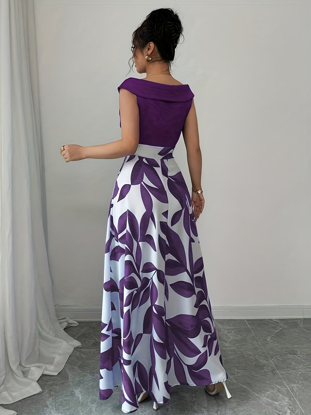 Gabriella | Floral A-Line Maxi Dress