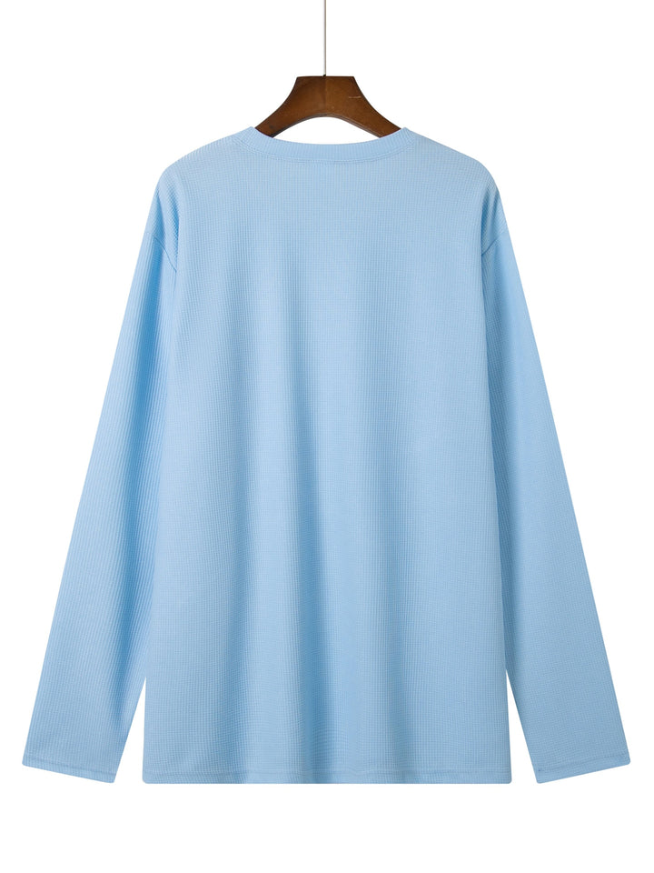 Bruno | Textured Long-Sleeve Top