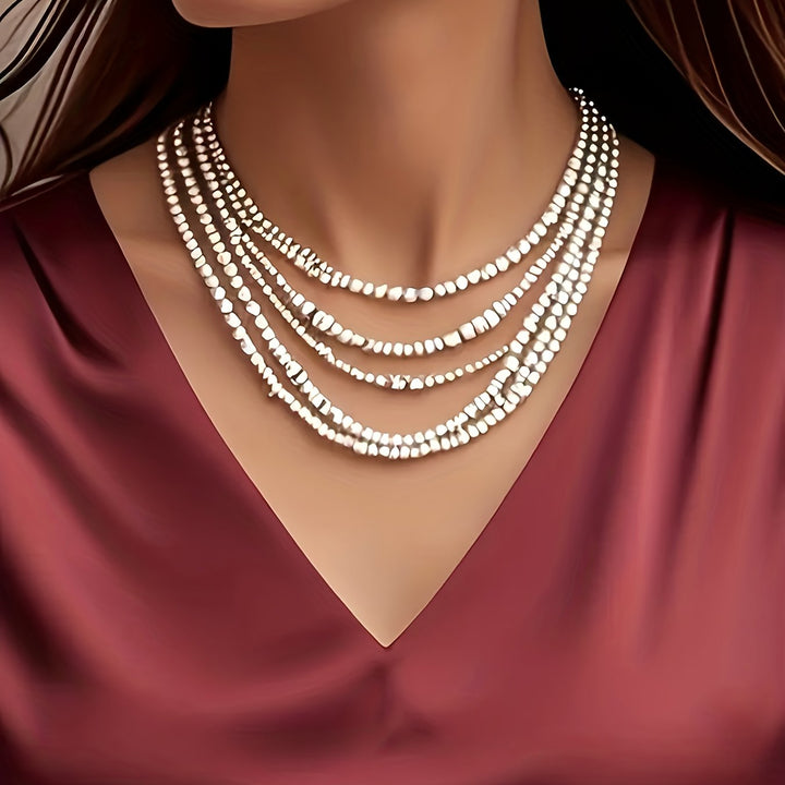Estelle | Draped V-Neck Blouse