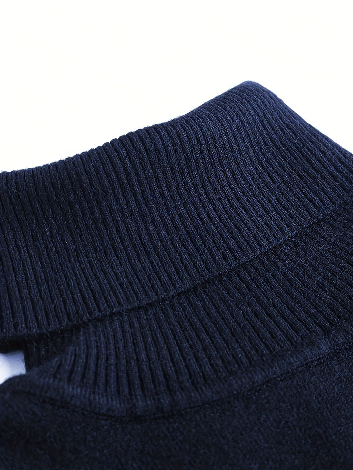Dominic | Refined High-Neck Turtleneck
