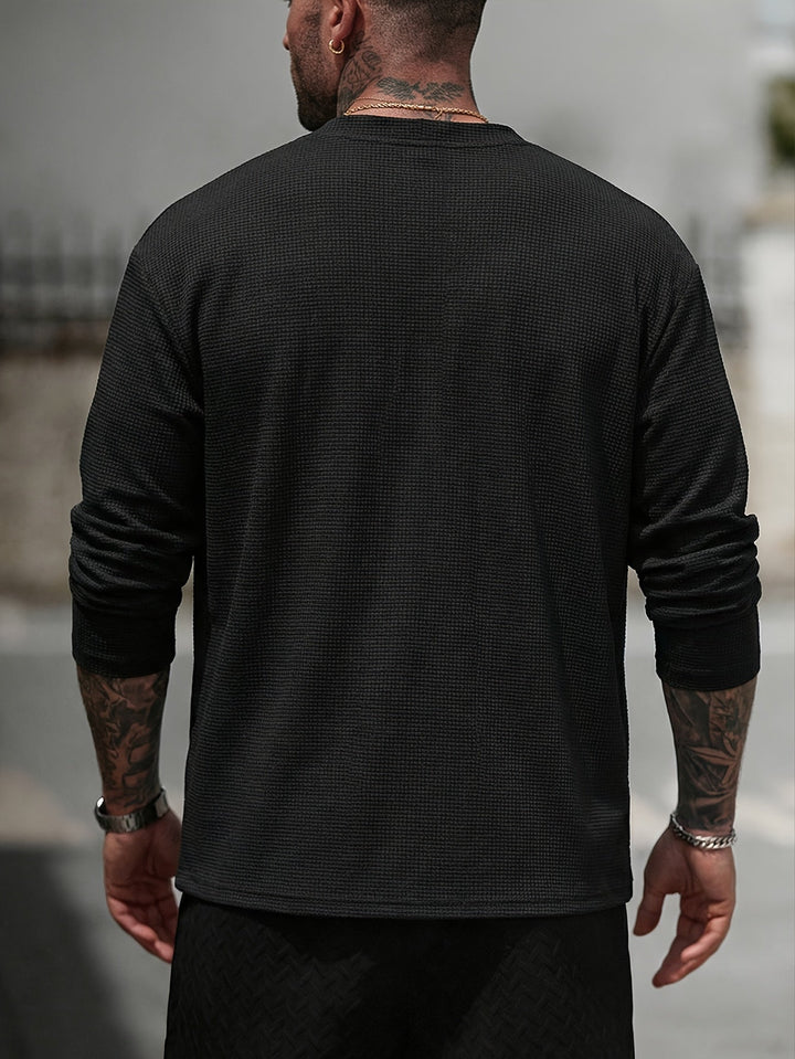 Theodore | Open-Front Textured Cardigan