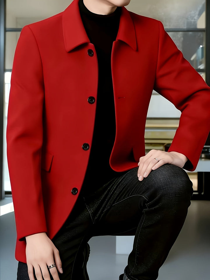 Gerard | Refined Single-Breasted Overcoat