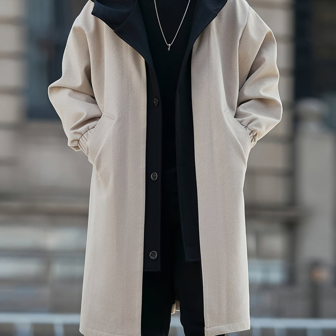 Harrison | Refined Hooded Longline Coat