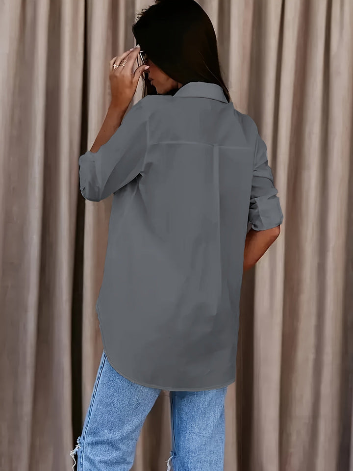 Sylvia | Relaxed Collared Shirt