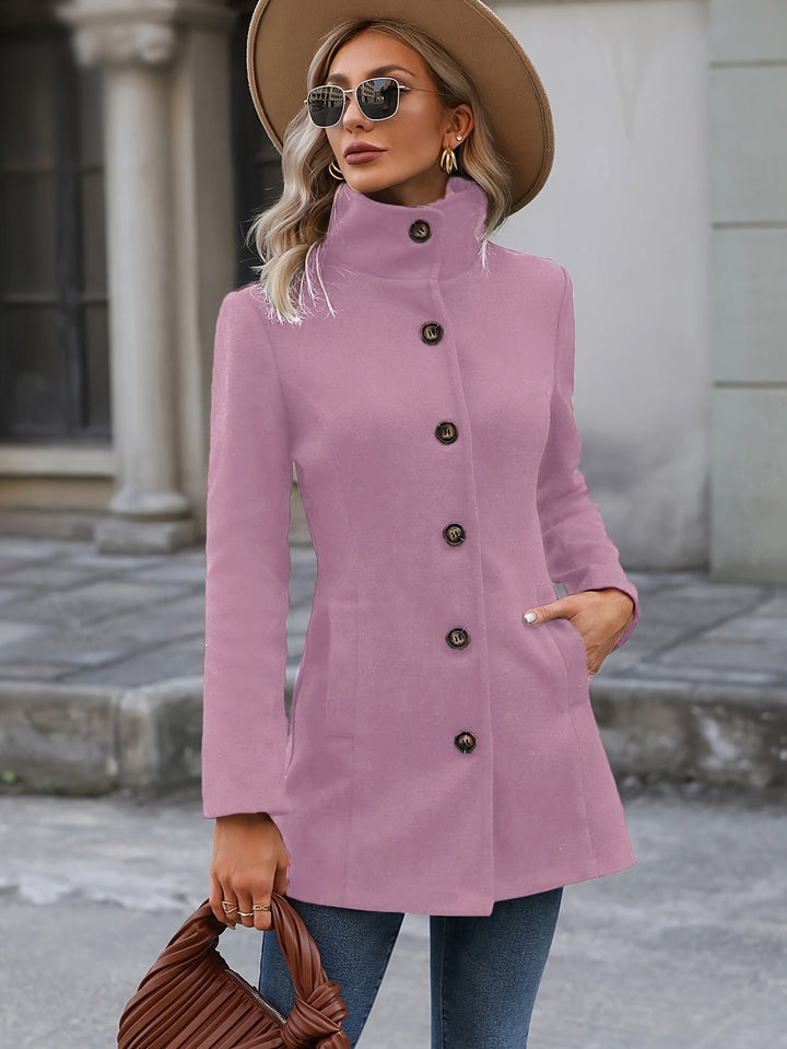 Annalise | Waist-Cinching Mid-Length Coat