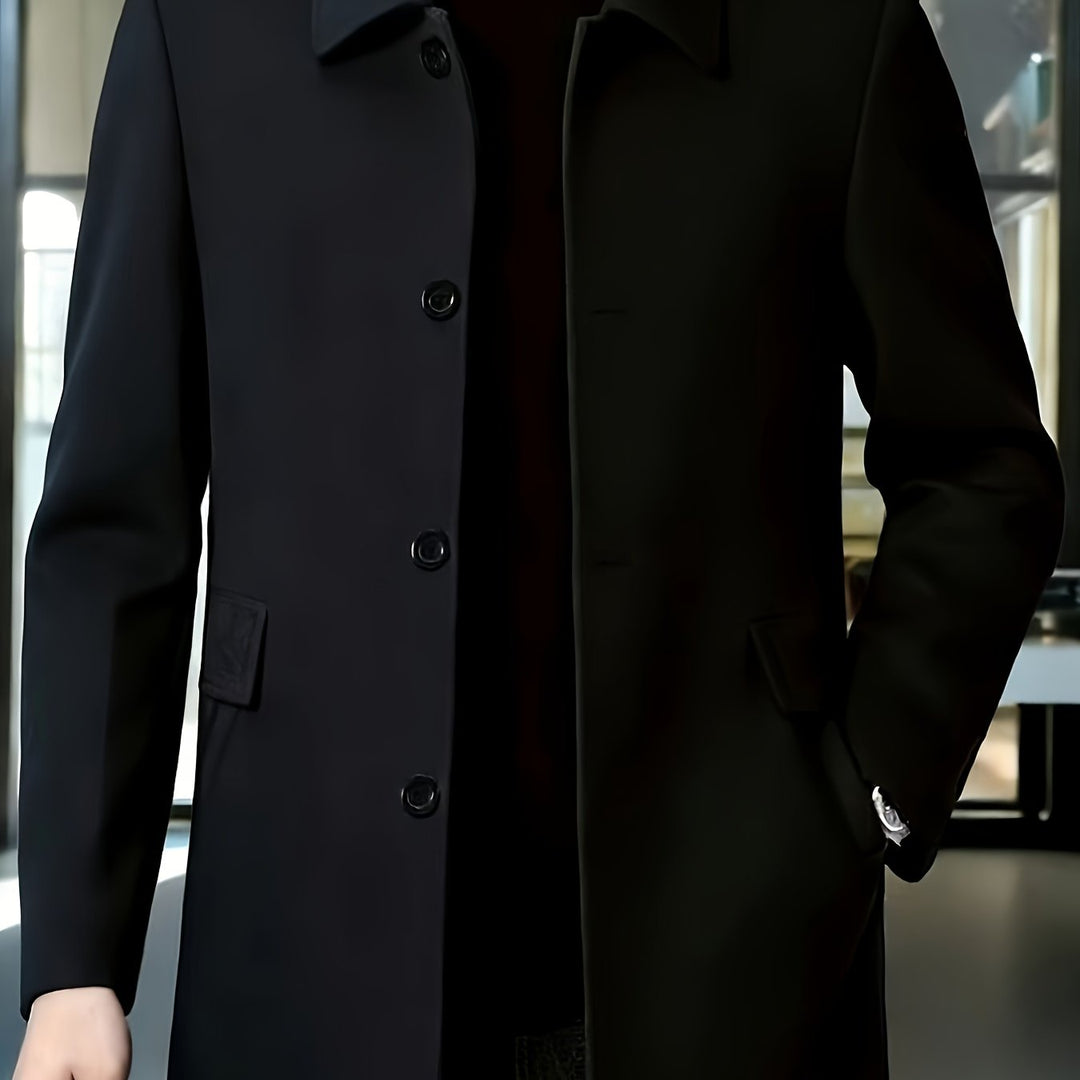 Gerard | Refined Single-Breasted Overcoat