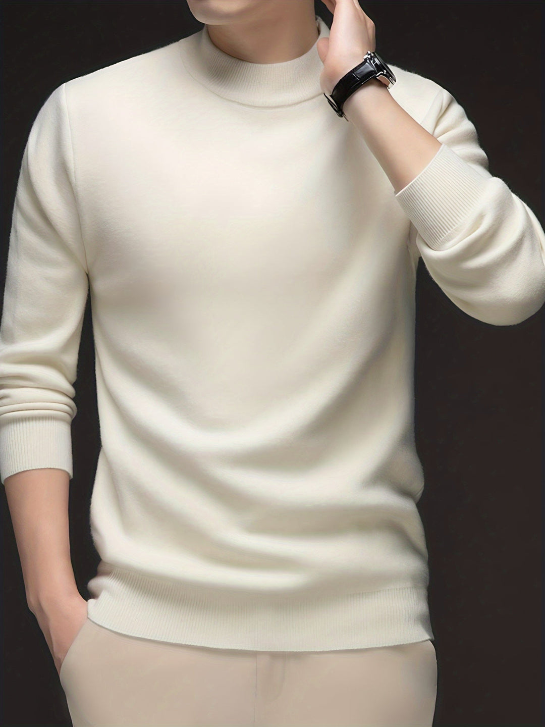 Everett | Refined High-Neck Jumper