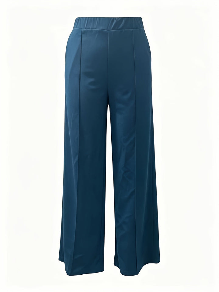 Claudia | High-Waisted Wide-Leg Trousers