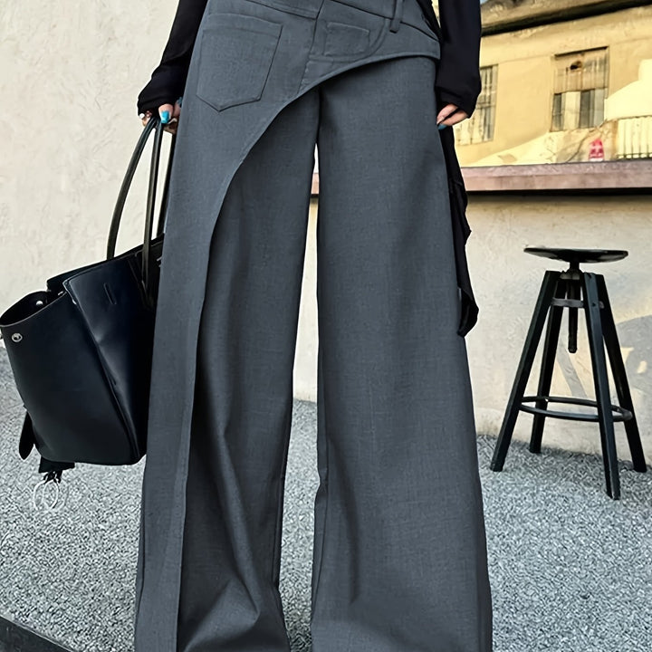 Claudia | Wide-Leg High-Waist Trousers