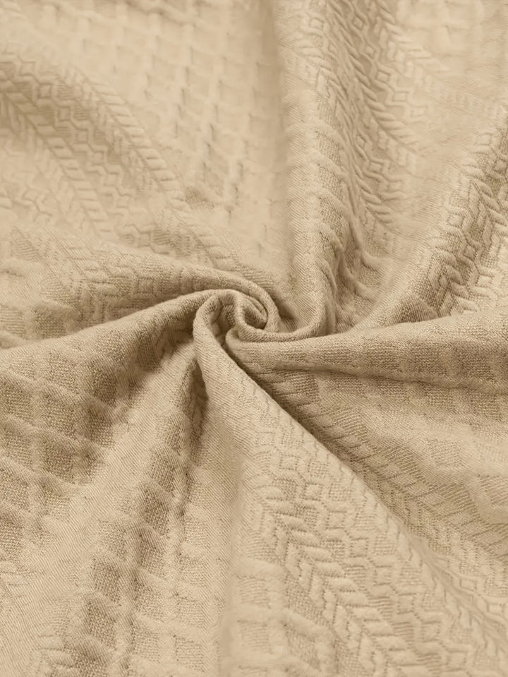 Lorenzo | Textured Stand-Collar Jumper