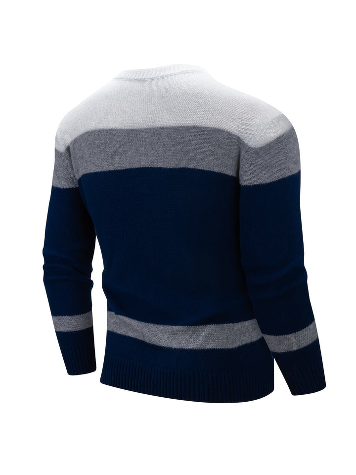 Nolan | Textured Cable-Knit Jumper