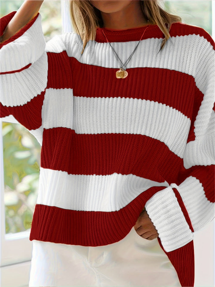 Ivy | Relaxed colourblock Jumper