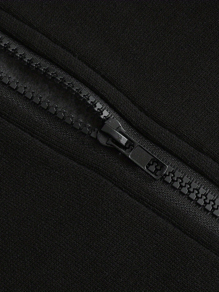 Bryce | colour Block Zip-Up Hooded Jacket