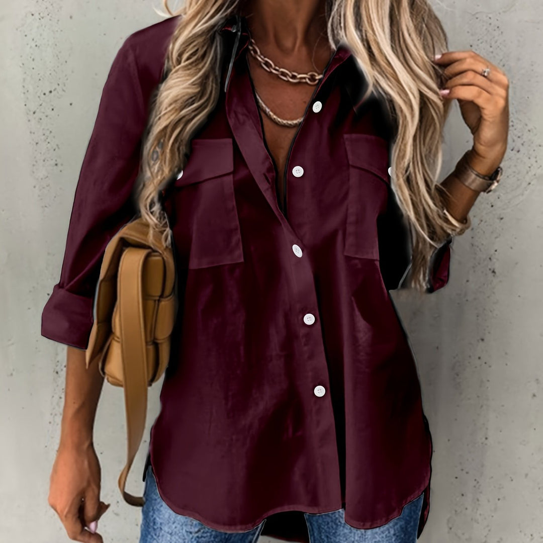 Katherine | Relaxed Button-Front Shirt