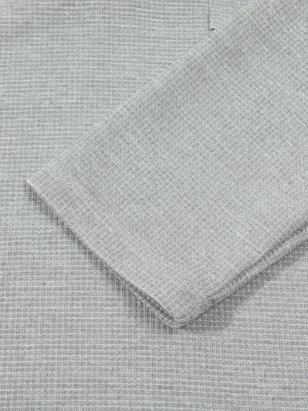 Jonathan | Textured Long Sleeve Henley Shirt