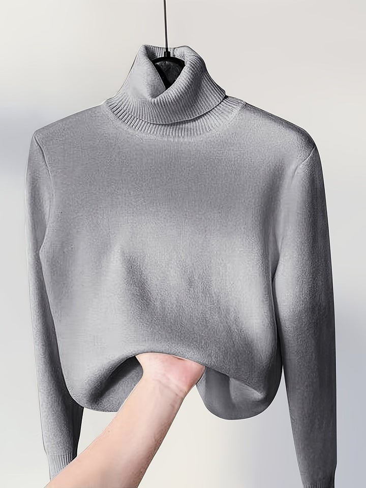 Selena | Cozy Lined High-Neck Jumper