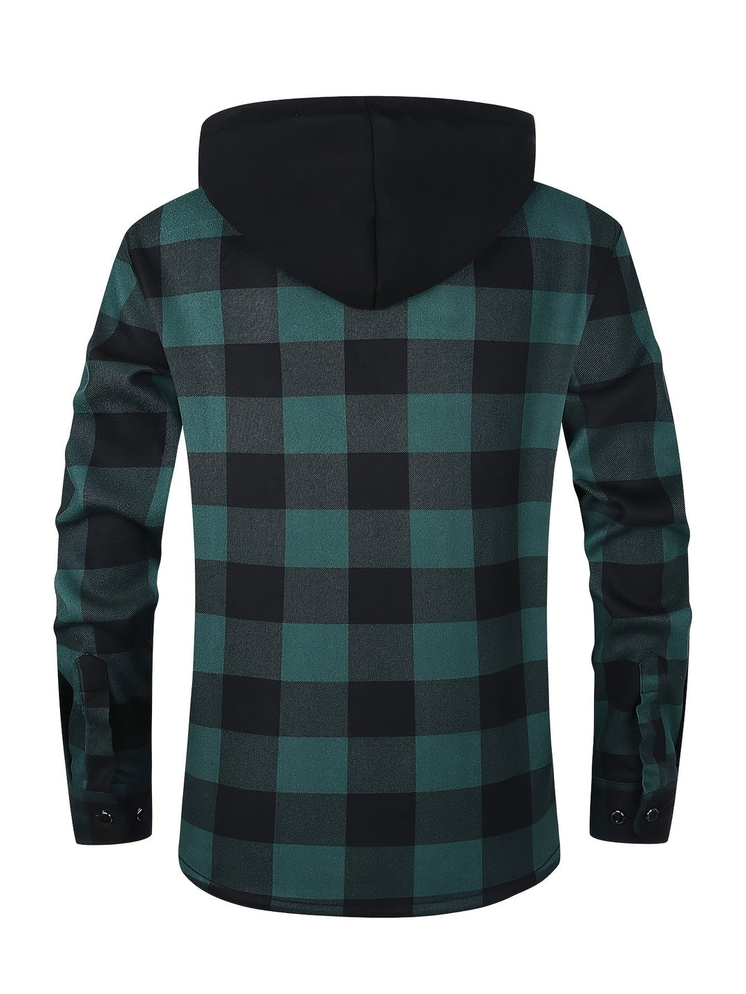 Desmond | Hooded Check Shirt Jacket