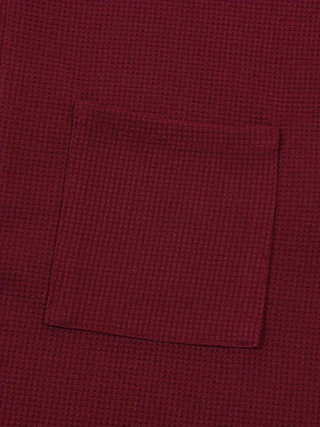 Jonathan | Textured Long Sleeve Henley Shirt