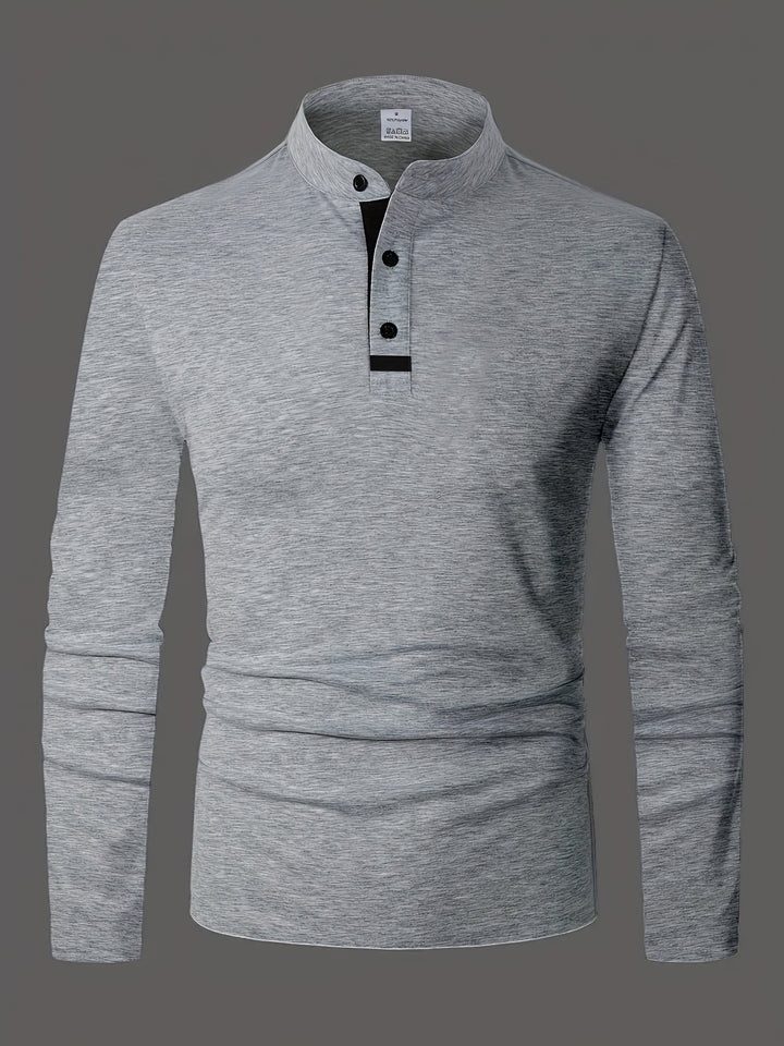 Jasper | Refined Long-Sleeve Henley