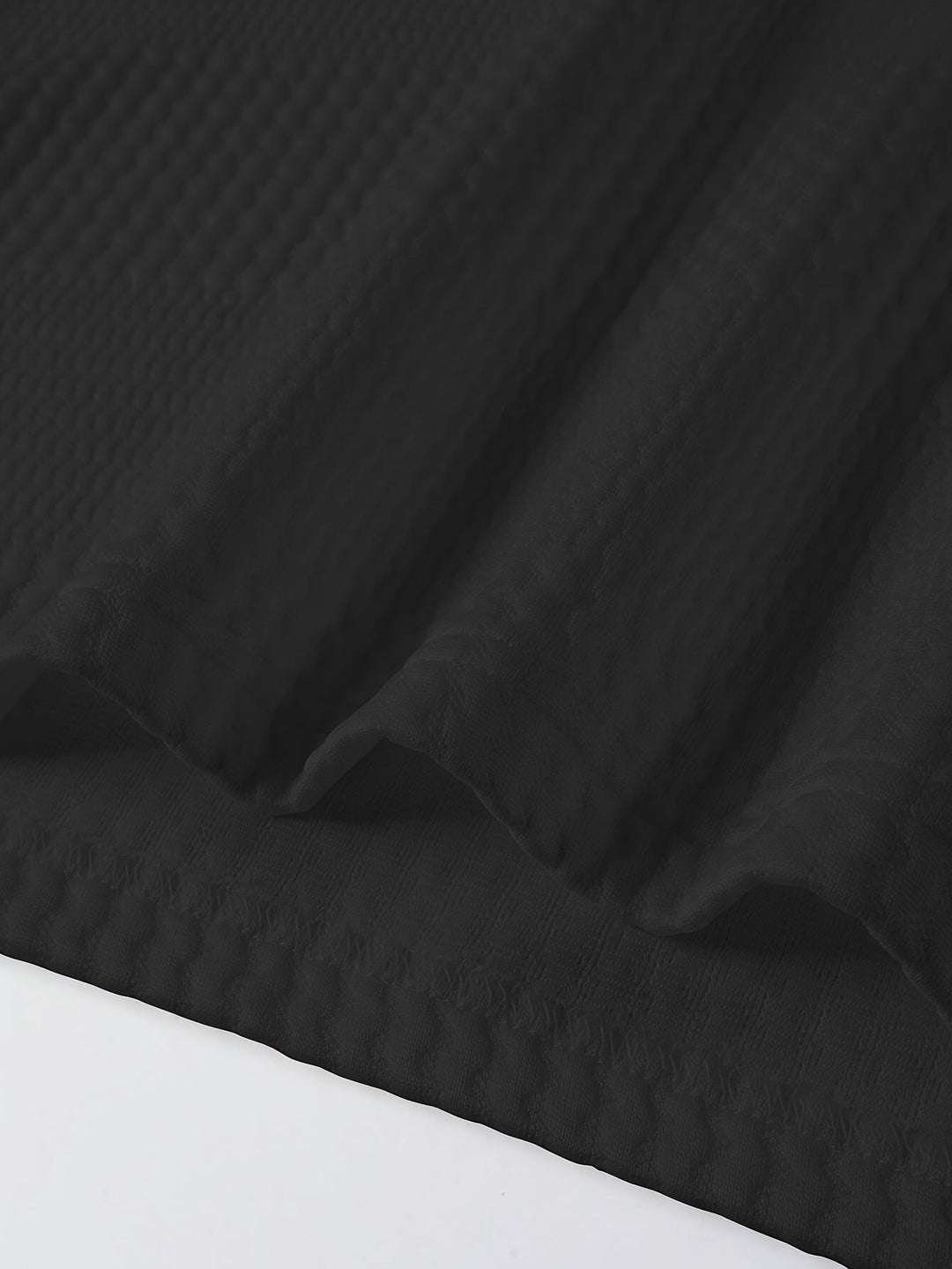 Fletcher | Textured Long-Sleeve Polo Shirt