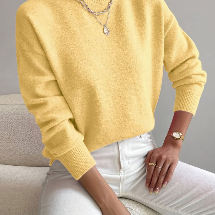 Lorelei | Refined Mock Neck Jumper