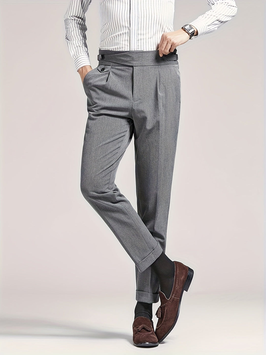 Carter | Tailored Pleated Trousers