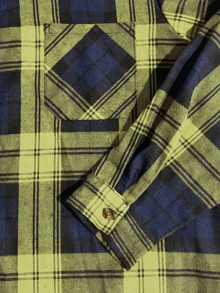 Braxton | Checked Hooded Shirt