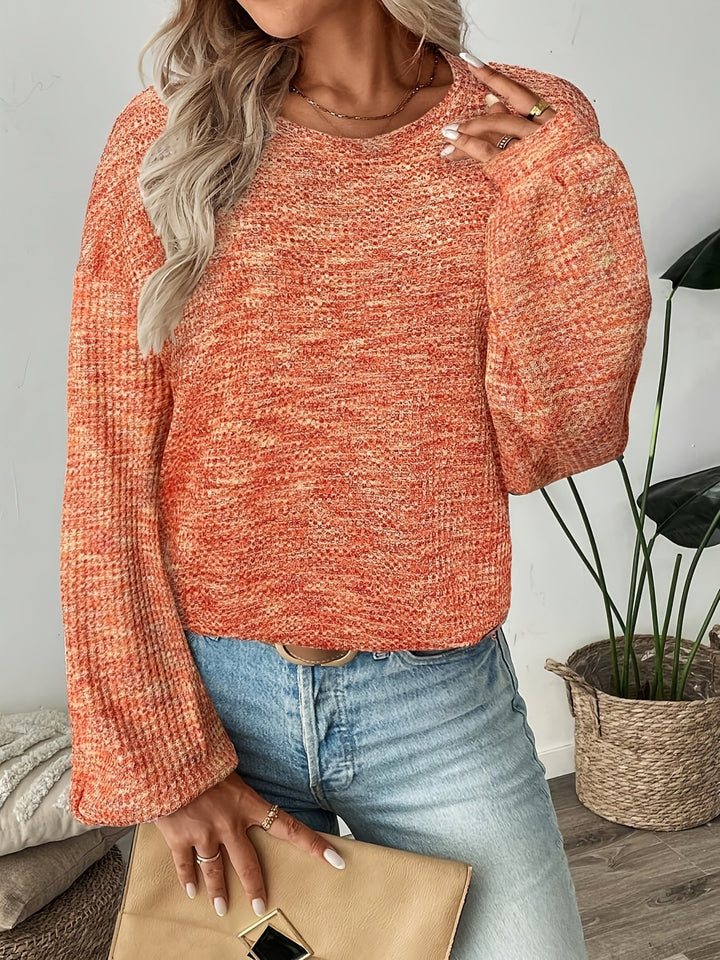 Katrina | Relaxed Waffle-Knit Jumper