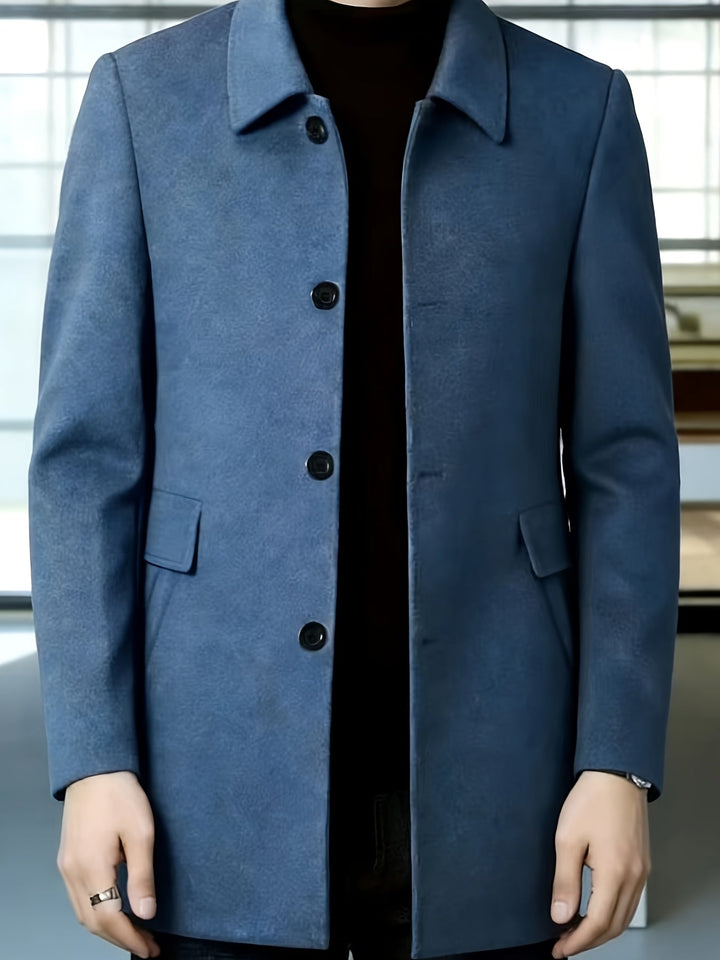 Gerard | Refined Single-Breasted Overcoat