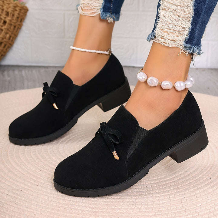 Nadia | Bow-Detail Slip-On Loafers