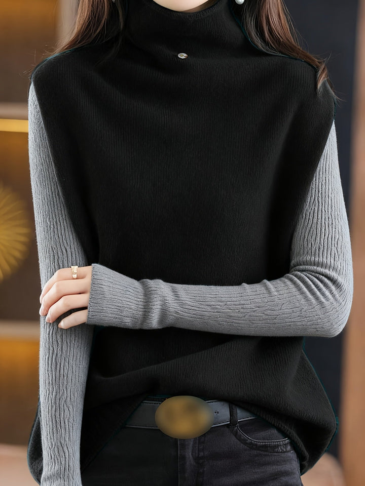 Giselle | Refined High-Neck Vest