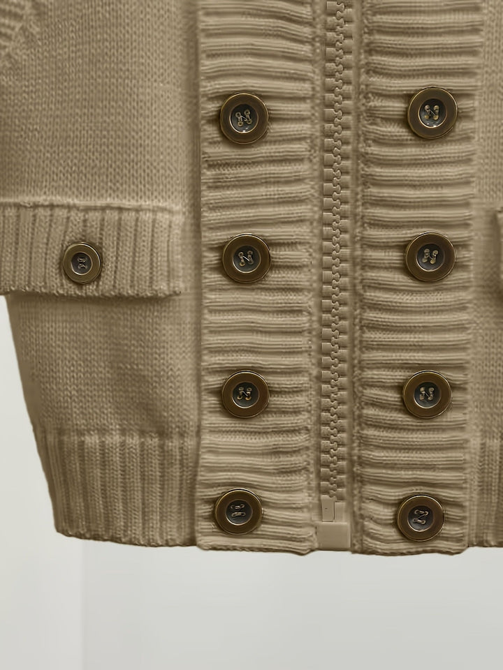 Tessa | High-Collar Zip Vest
