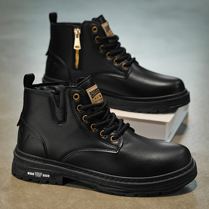 Archer | Rugged Lace-Up Ankle Boots